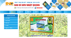 Desktop Screenshot of baobisonnhatquang.com